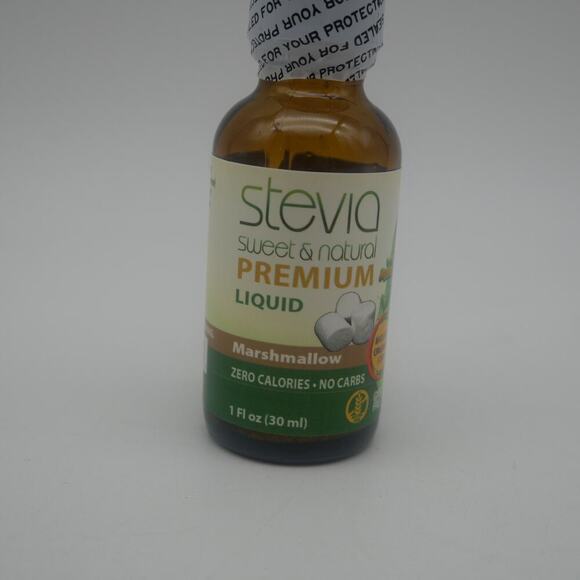 NEW Stevia Sweet & Natural Marshmallow Liquid Drops Exp. 8/2025 - Picture 2 of 4